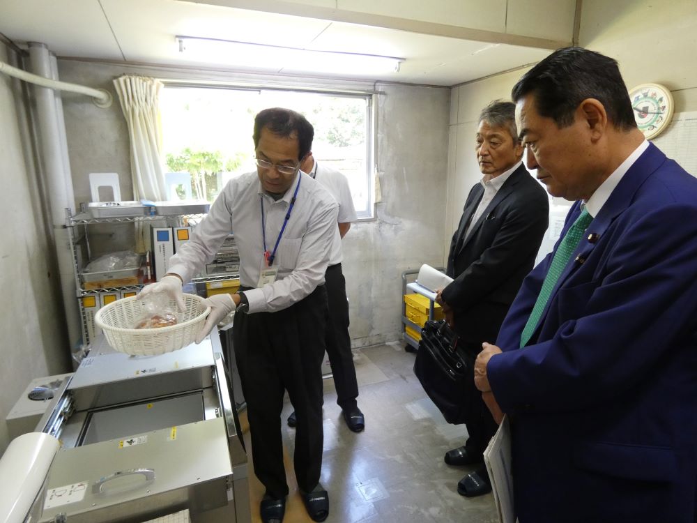 ■福島県林業研究センター視察②