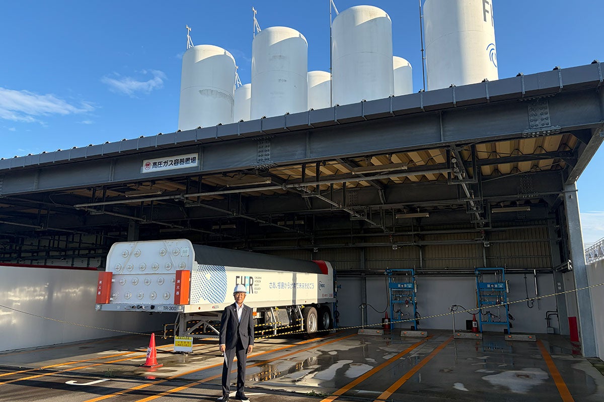■福島水素エネルギー研究フィールド視察（於：浪江町）