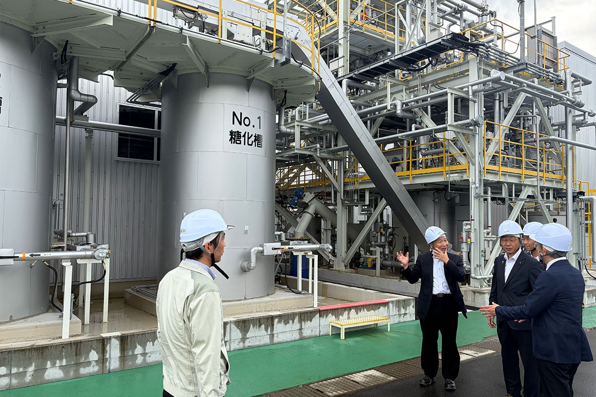 ■次世代グリーンCO2燃料技術研究組合視察（於：大熊町）