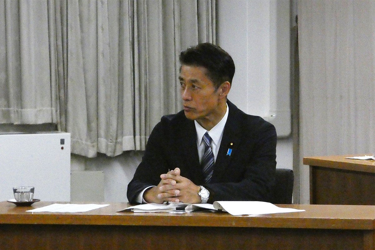 ■内堀知事との意見交換（於：福島市）③