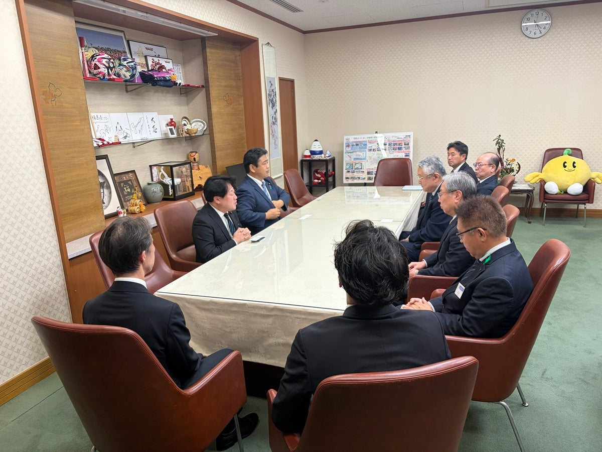 ■福島県両副知事との意見交換(於:福島市)