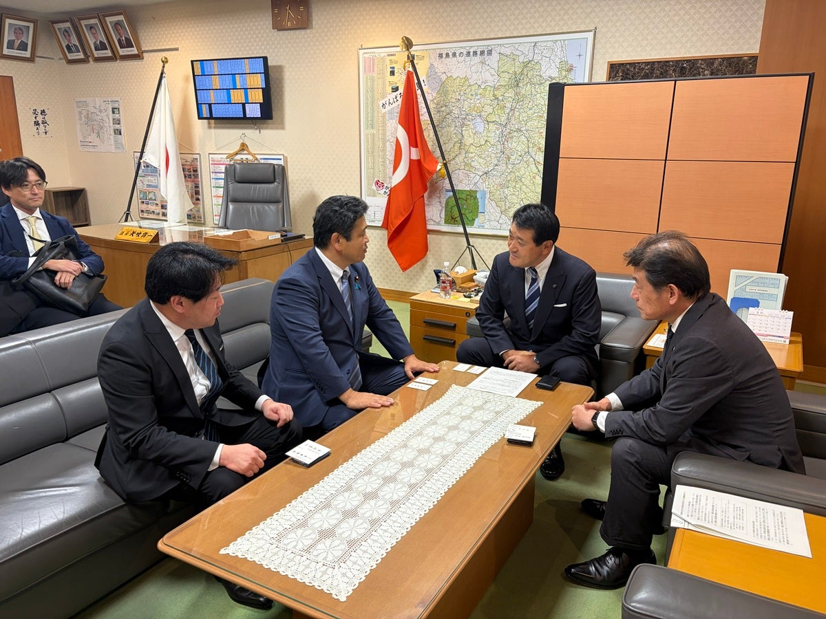 ■福島県議会議長・副議長との意見交換(於:福島市)