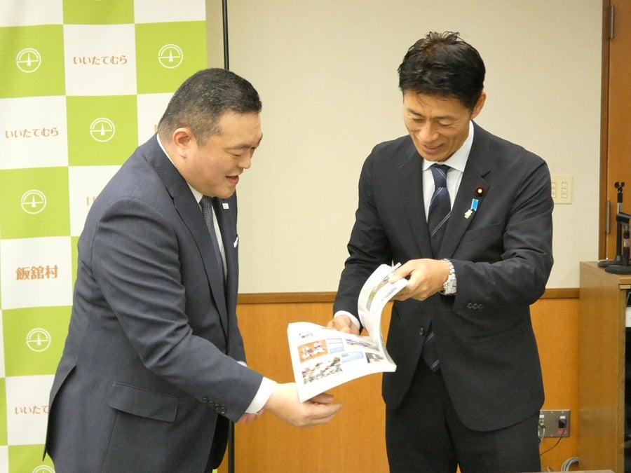 ■就任挨拶・意見交換（於：飯舘村）②