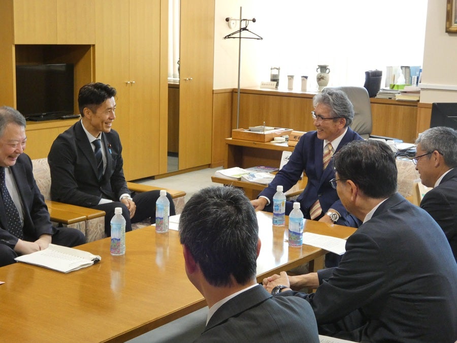 ■就任挨拶・意見交換（於：浪江町）②