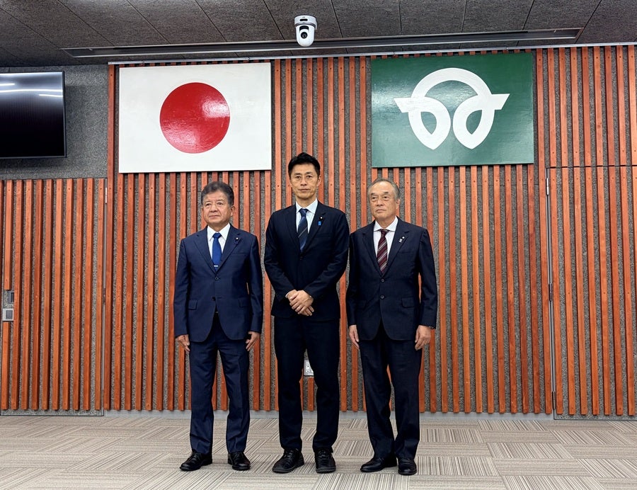 ■就任挨拶・意見交換（於：双葉町）①