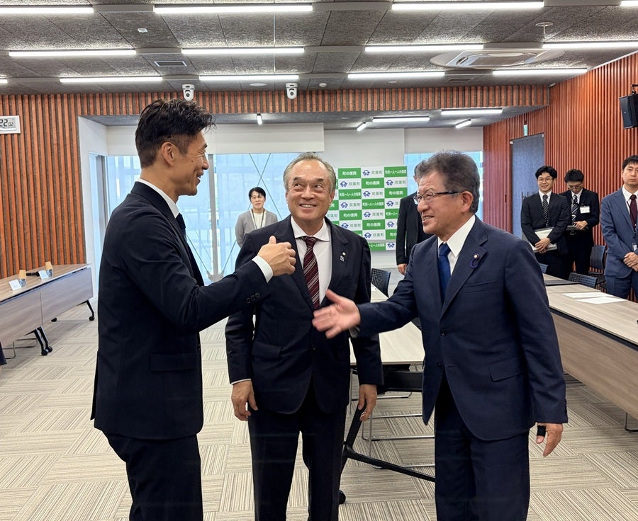 ■就任挨拶・意見交換（於：双葉町）②