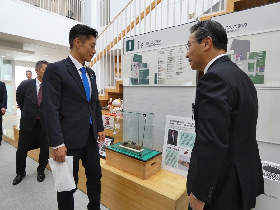 ■就任挨拶・意見交換（於：田村市）②
