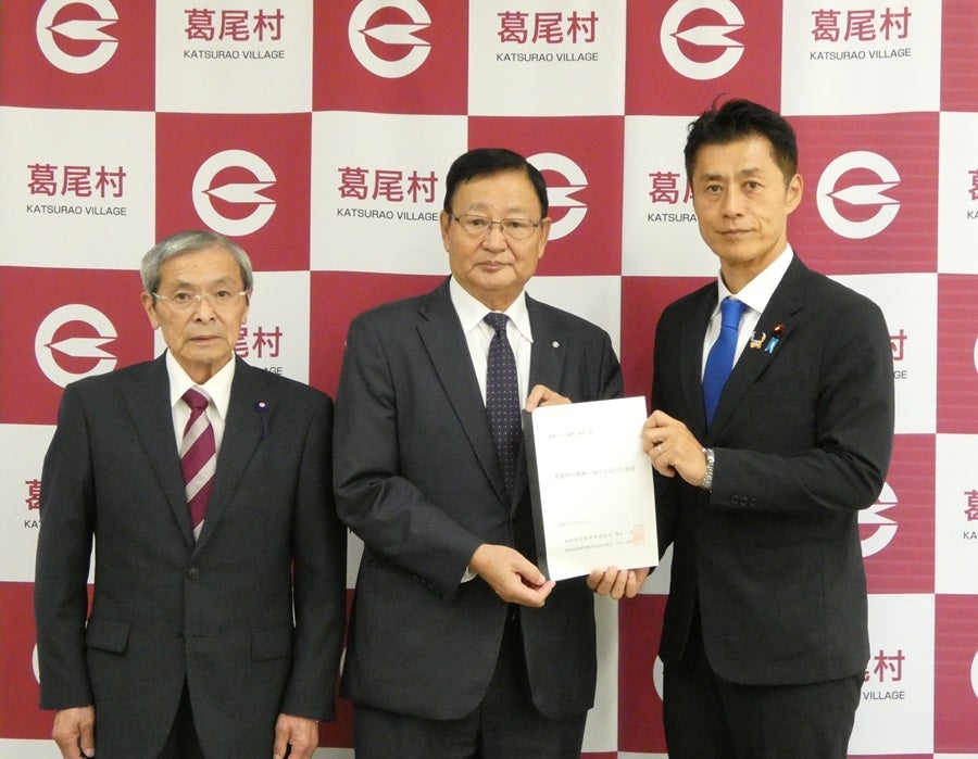 ■就任挨拶・意見交換（於：葛尾村）①